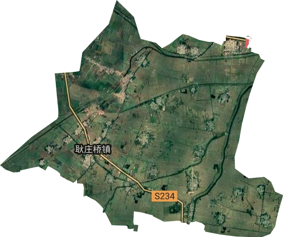 耿莊橋鎮(zhèn)衛(wèi)星圖