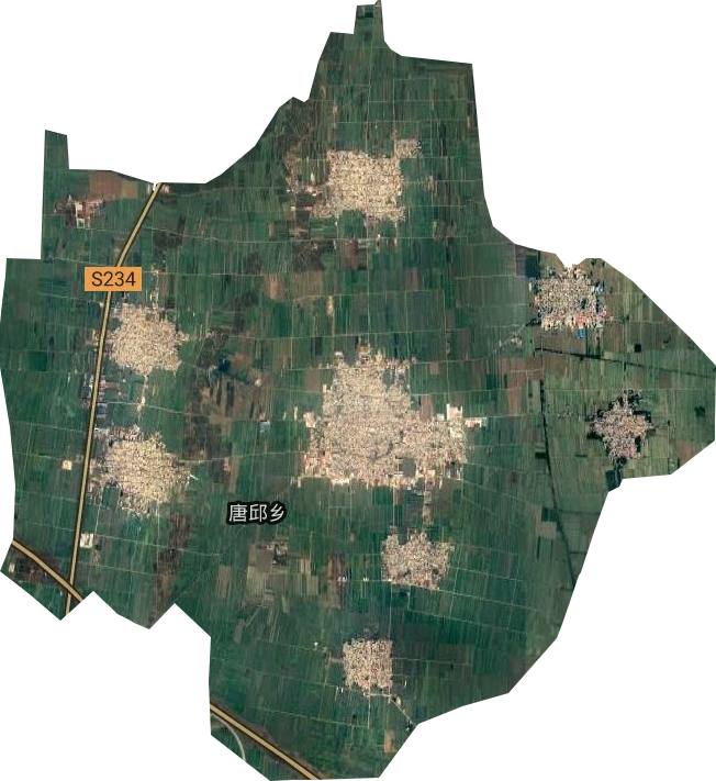 唐邱鄉(xiāng)衛(wèi)星圖