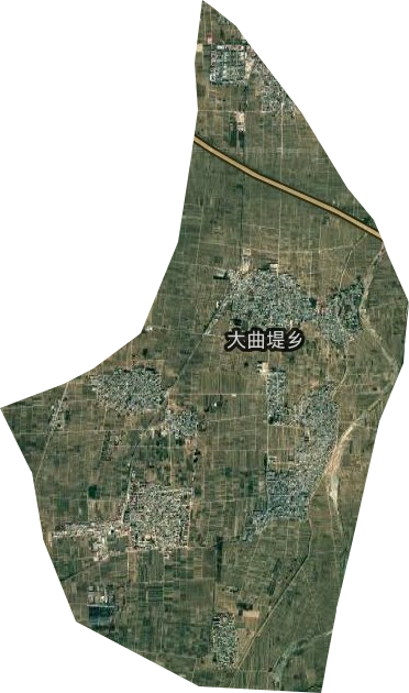 大曲堤鄉衛星圖