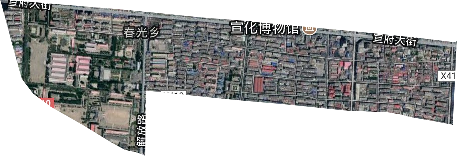 南大街街道衛星圖