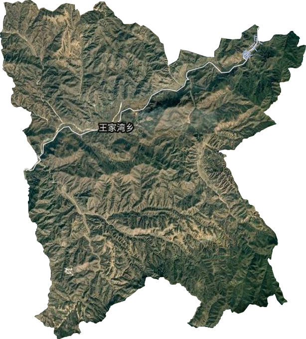 河子西鄉衛星圖