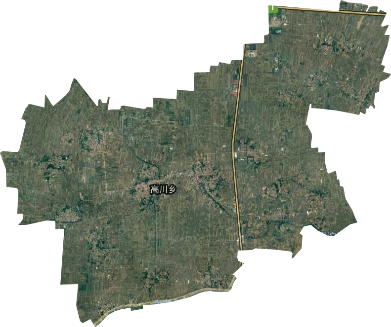 高川鄉(xiāng)衛(wèi)星圖