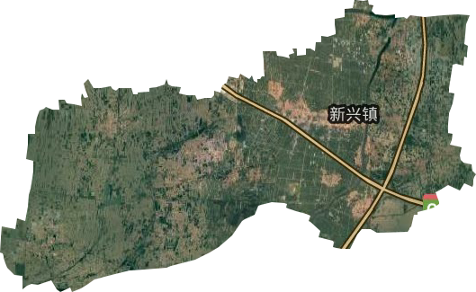 新興鎮(zhèn)衛(wèi)星圖