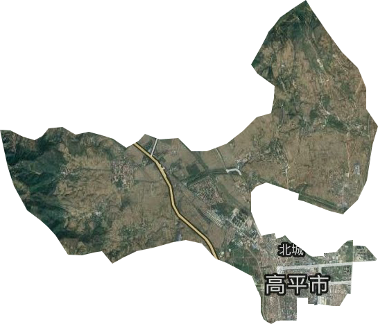北城街道衛(wèi)星圖
