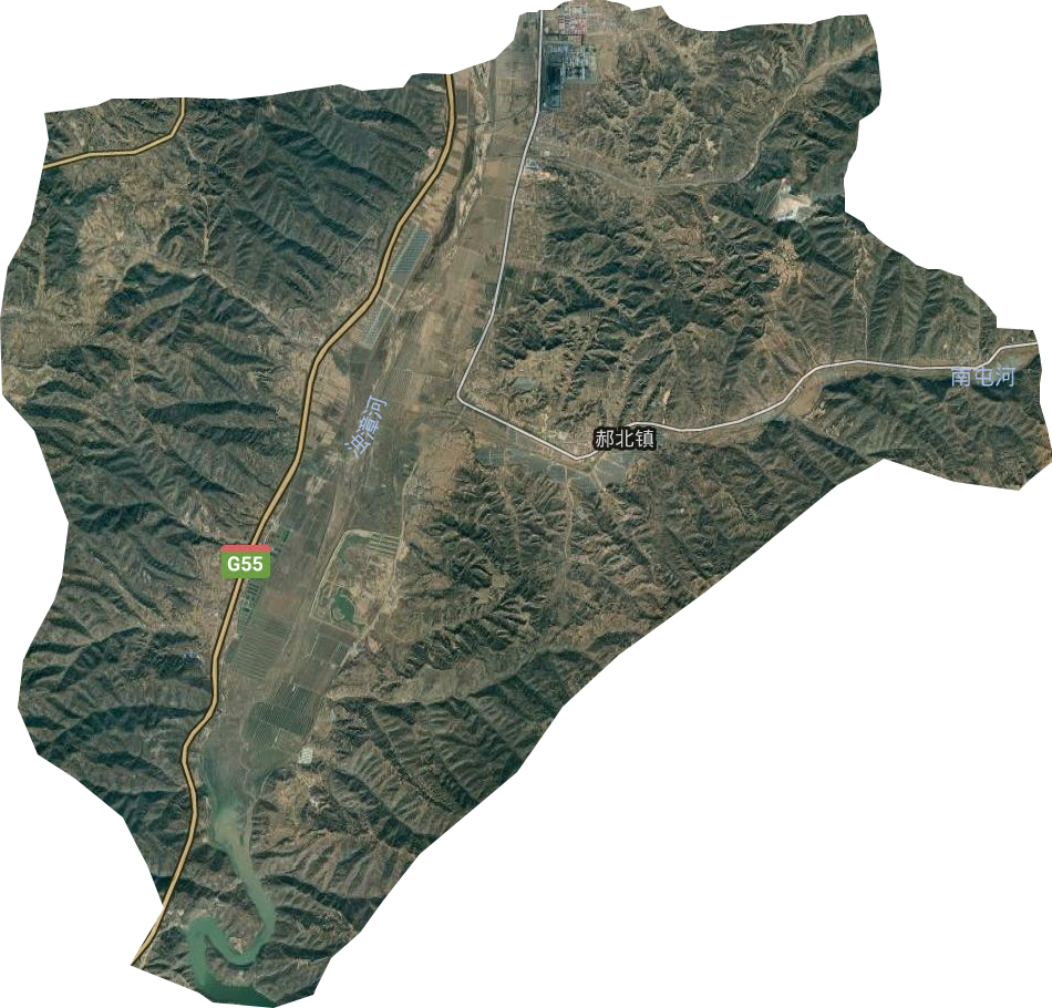 郝北鎮(zhèn)衛(wèi)星圖
