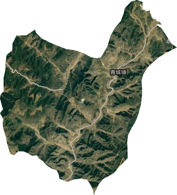 青城鎮衛星圖