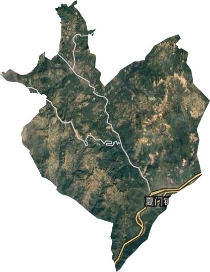 夏門鎮(zhèn)衛(wèi)星圖