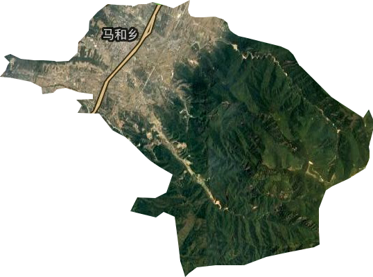 馬和鄉衛星圖