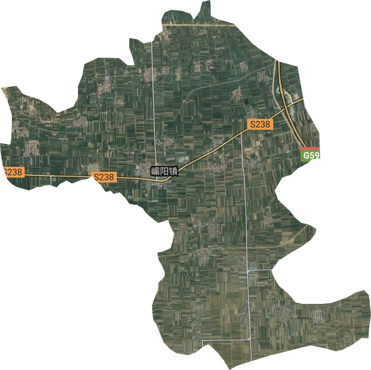 嵋陽鎮衛星圖