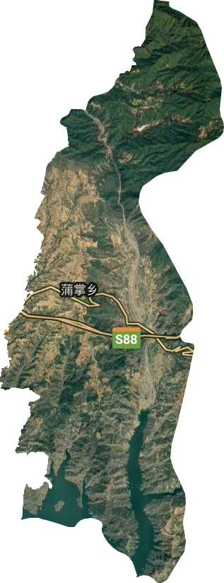 蒲掌鄉衛星圖