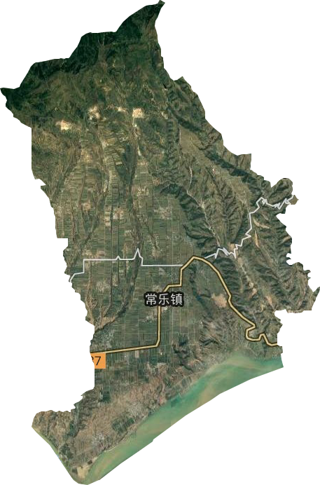常樂鎮(zhèn)衛(wèi)星圖