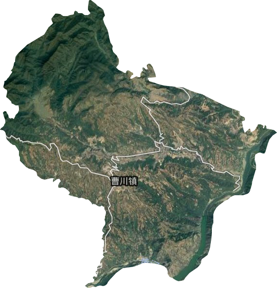 曹川鎮衛星圖