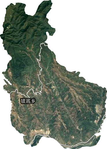 坡底鄉衛星圖