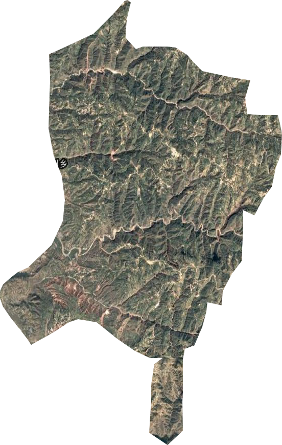 韓家川鄉衛星圖