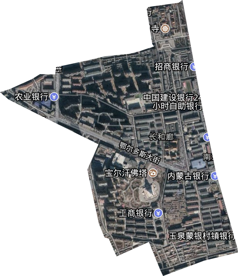 長和廊辦事處衛星圖