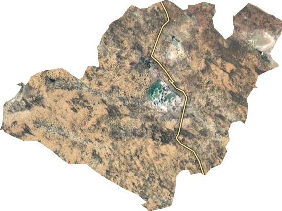 烏審召鎮衛星圖