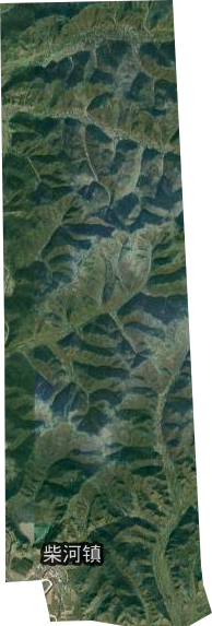 柴河鎮衛星圖