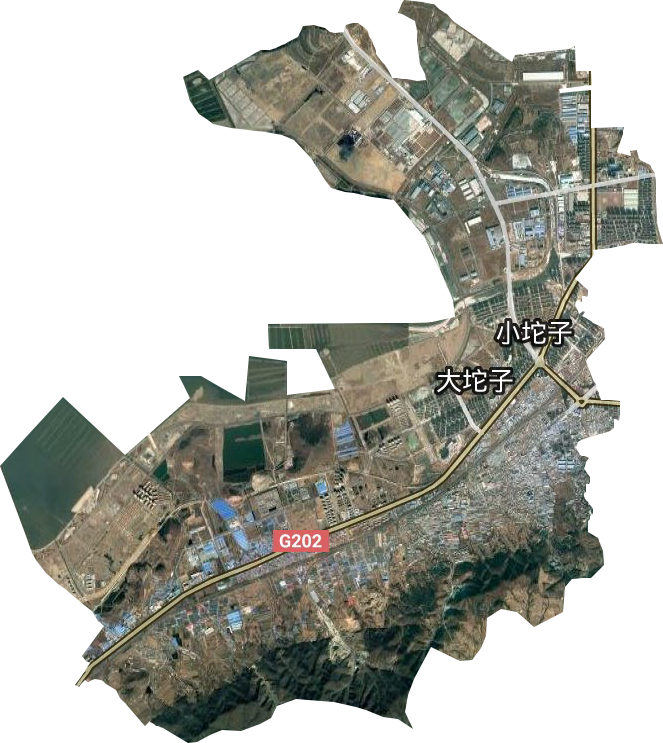 南山街道衛(wèi)星圖