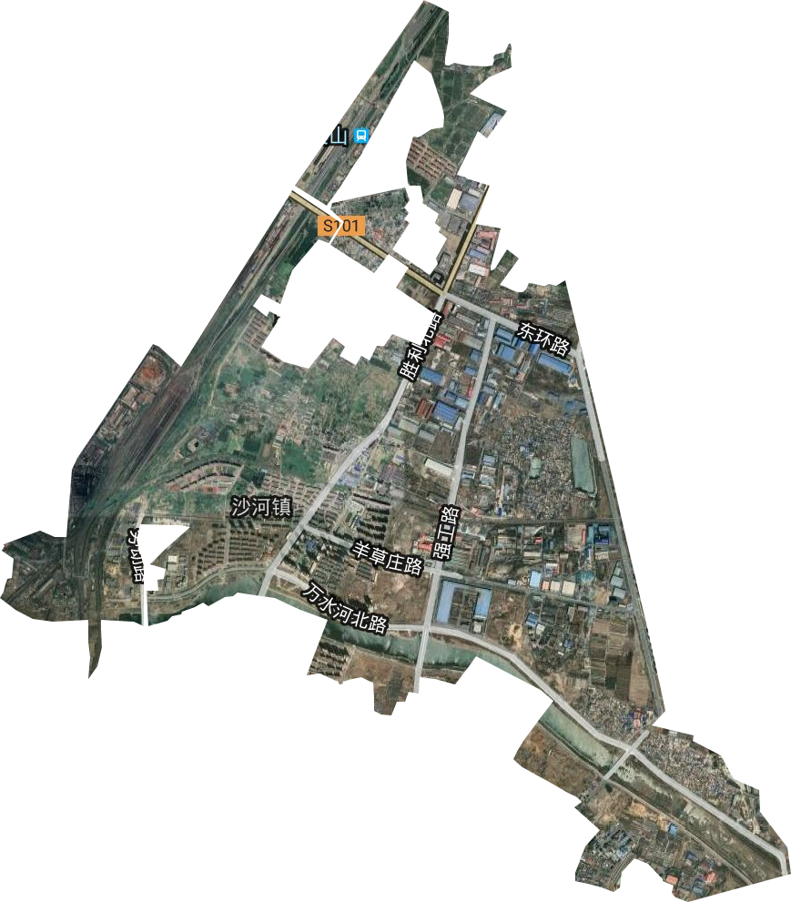 濱河街道衛星圖