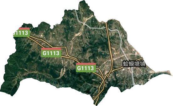 金山鎮(zhèn)衛(wèi)星圖