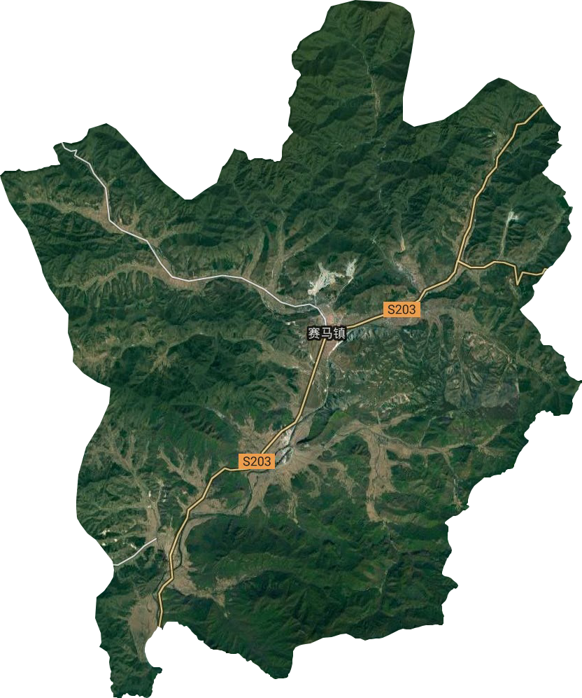 賽馬鎮衛星圖