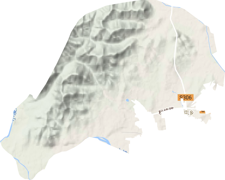 鐘屯鄉地形圖