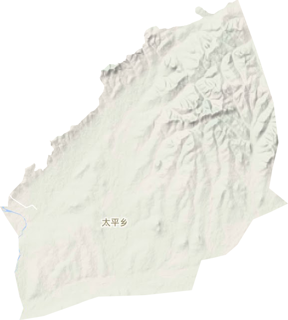 太平鄉(xiāng)地形圖