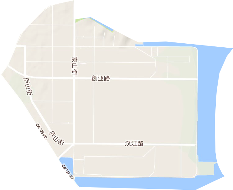 葫蘆島經濟開發區地形圖