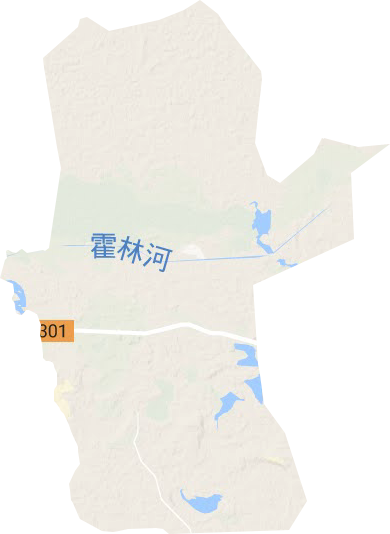 同發(fā)牧場地形圖