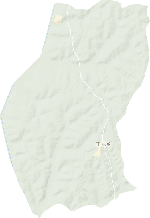 豐樂鄉(xiāng)地形圖