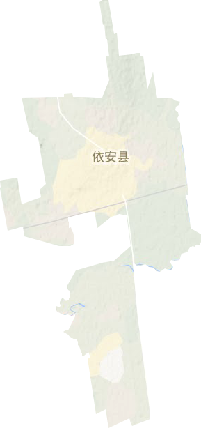 依安鎮地形圖