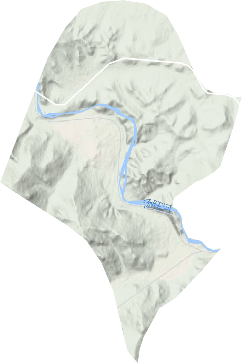 緩嶺經(jīng)營所地形圖