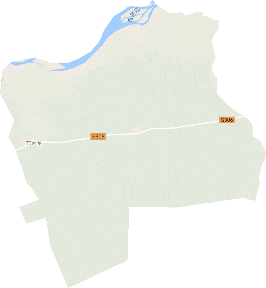 東河鄉地形圖