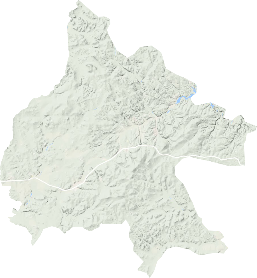 罕達(dá)汽鎮(zhèn)地形圖