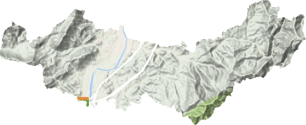 更樓街道地形圖