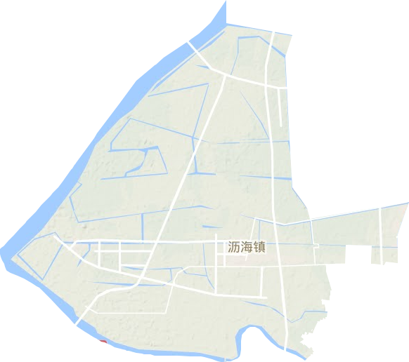 瀝海鎮地形圖