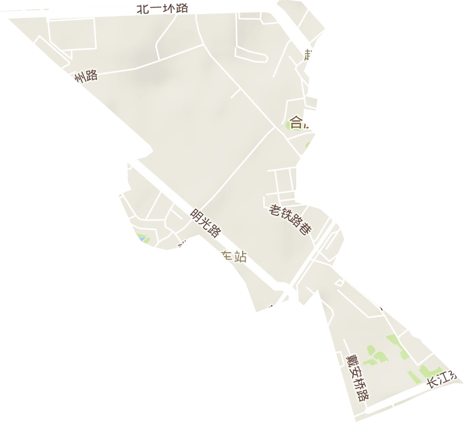 車站街道地形圖