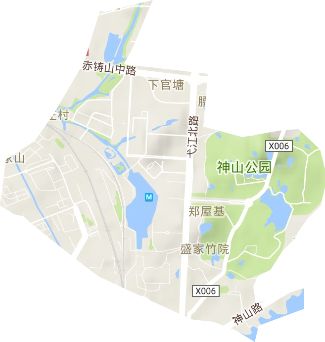 赭麓公共服務中心地形圖