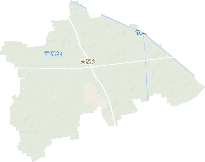 關店鄉地形圖