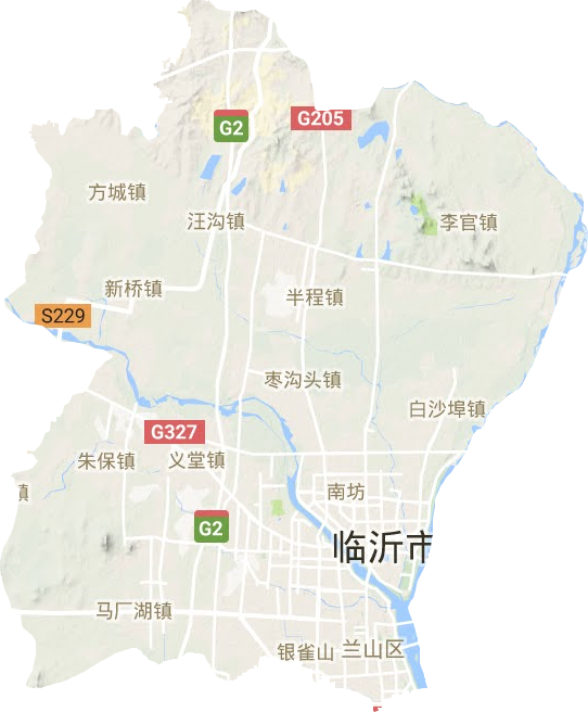 蘭山區地形圖
