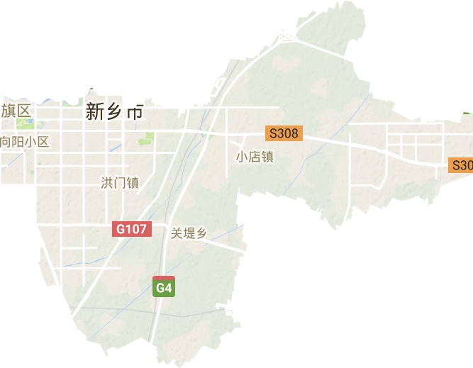 紅旗區地形圖