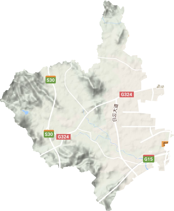 新民鎮(zhèn)地形圖