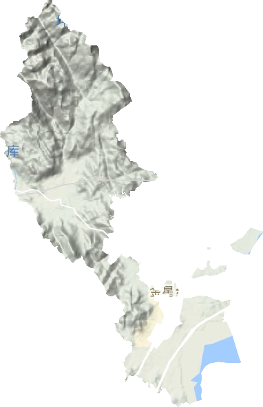 金星鄉(xiāng)地形圖