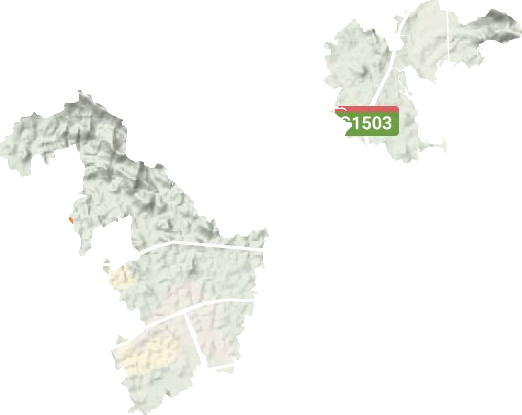 國(guó)營(yíng)古農(nóng)農(nóng)場(chǎng)地形圖