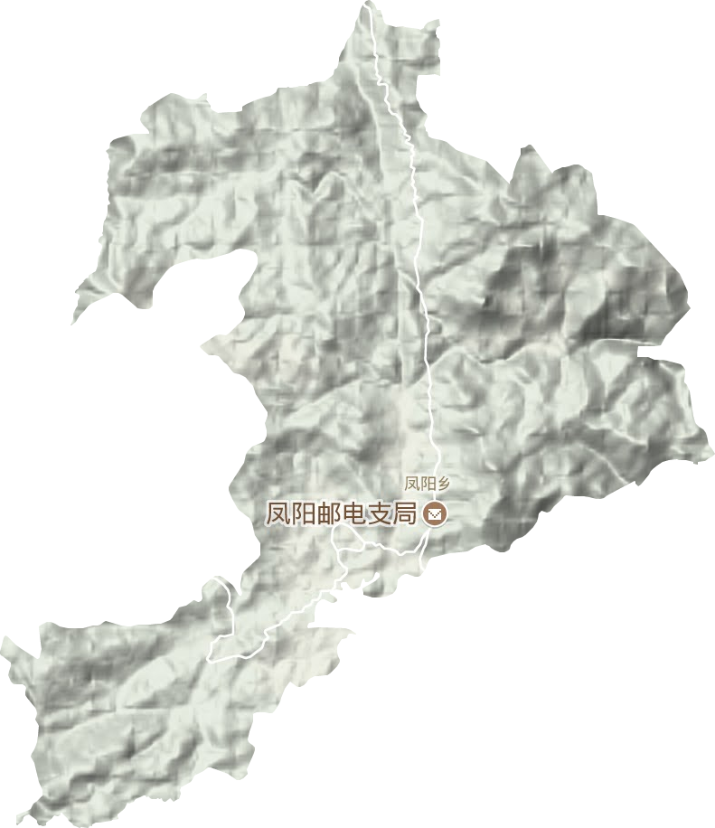 鳳陽鄉地形圖