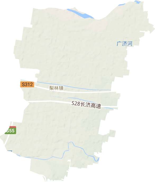 濟(jì)源市梨林鎮(zhèn)地形圖
