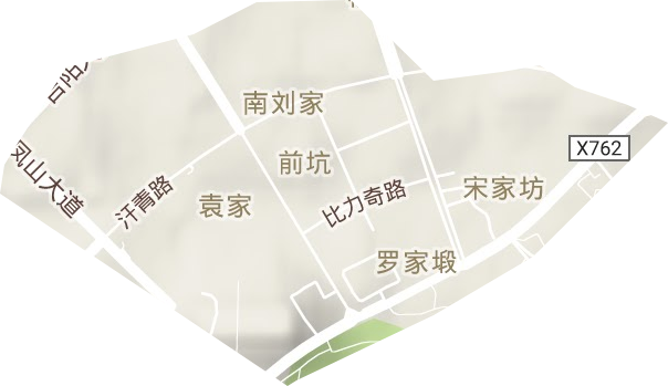吉州區工業園小區地形圖