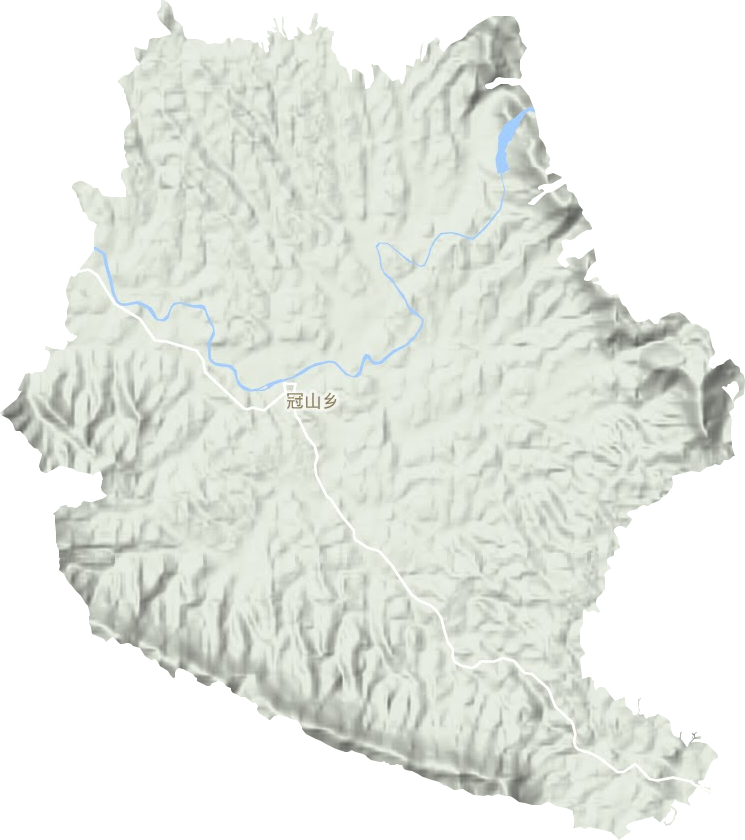 冠山鄉地形圖