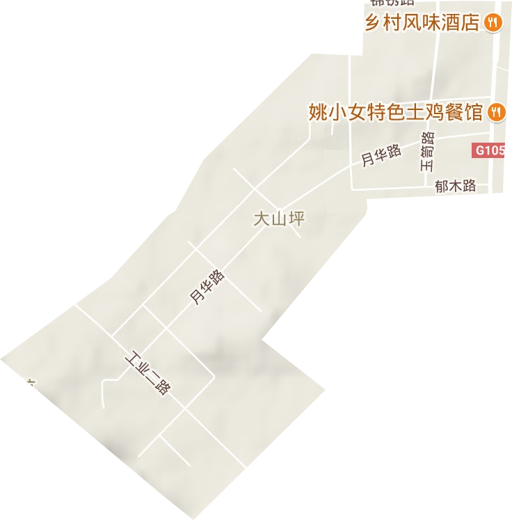 峽江縣工業(yè)園區(qū)地形圖