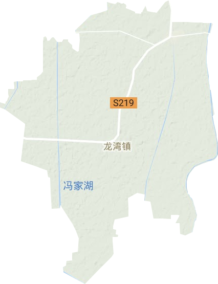 龍灣鎮地形圖
